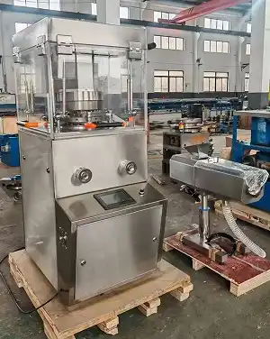 What are the features of the ZP9 Rotary Tablet Press?